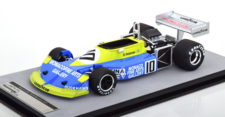 テクノモデル 1/18 マーチ 761 モナコGP 1976 Peterson 110台限定 Tecnomodel 1:18 March 761 GP Monaco 1976 Peterson Limited Edition 110 pcs｜Reowide モデルカー カタログ SHOP