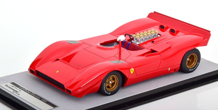 テクノモデル 1/18 フェラーリ 612P Can-Am プレスバージョン 1969 レッド55台限定TECNOMODEL 1:18 Ferrari 612P Can-Am Press-Version 1969 red Limited Edition 55 pcs｜Reowide モデルカー カタログ SHOP