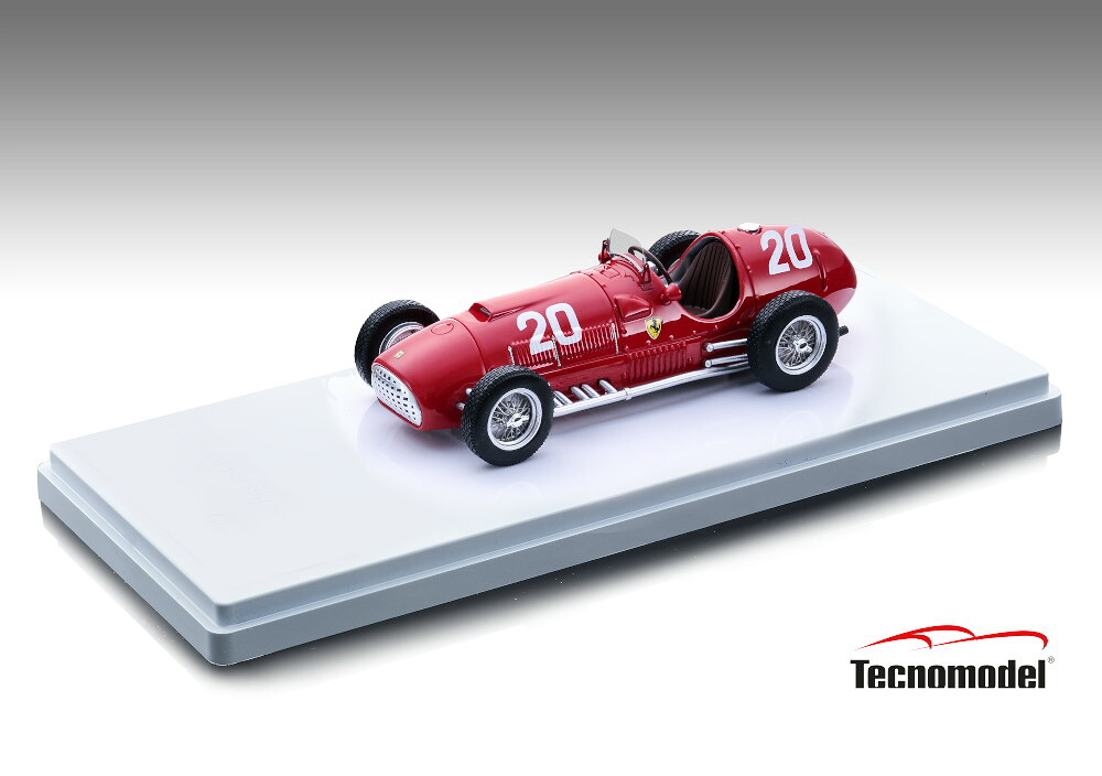 テクノモデル 1/43 フェラーリ 375 F1 スイスGP 1951 #20 A.Ascari 70台限定TECNOMODEL 1:43 FERRARI 375 F1 Swiss GP 1951 #20 A.Ascari Limited edition 70 pcs|Reowide モデルカー カタログ SHOP