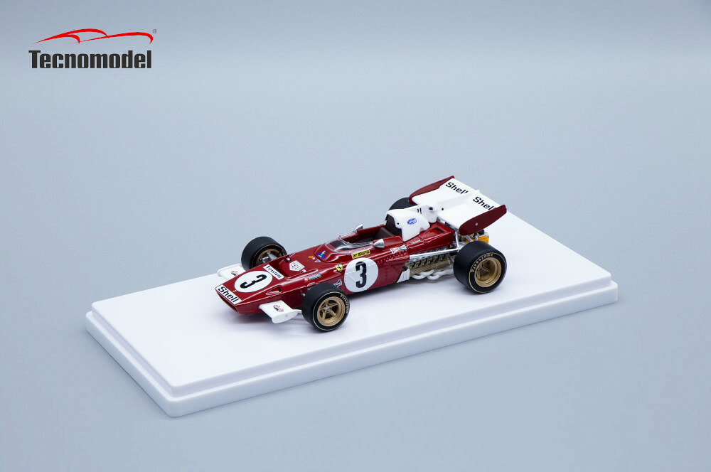 テクノモデル 1/43 フェラーリ 312 B2 F1 ザントフォールトGP 1971 car #3 クレイ・レガツォーニ 80台限定TECNOMODEL 1:43 FERRARI 312 B2 F1 GP di Zandvoort 1971 car #3 C.Regazzoni Limited edition 80 pcs｜Reowide モデルカー カタログ SHOP