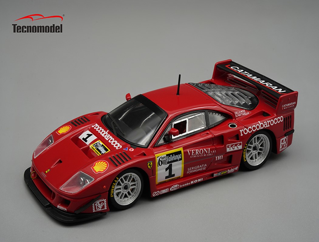 楽天市場】テクノモデル 1/43 フェラーリ F40 LM BPR 1996 #29