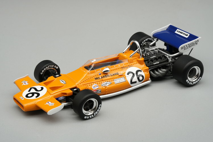 テクノモデル 1/43 マクラーレン M19A #26 12位 オランダグランプリ フォーミュラ1 1971 ブルース マクラーレン モーター レーシング Denis Denny Hulme 60台限定 Tecnomodel 1:43 Mclaren M19A #26 12th Dutch GP formula 1 1971 Denis Denny Hulme limited 60 pcs|Reowide モデルカー カタログ SHOP