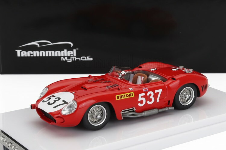 テクノモデル 1/43 マセラティ 4.5L V8 チーム オフィチーネ アルフィエーリ マセラティ #537 ミッレ ミリア 1957 D.JENKINSON/S.MOSS 65台限定 TECNOMODEL 1:43 MASERATI 450S 4.5L V8 N537 MILLE MIGLIA 1957 D.JENKINSON/S.MOSS LIMITED 65 PCS