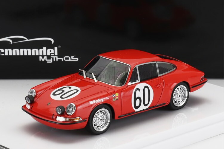テクノモデル 1/43 ポルシェ 901/911 S チーム P.ファージョン #60 ル・マン24時間レース 1967 A.WICKY/P.FARJON 70台限定TECNOMODEL 1/43 PORSCHE 901/911 S TEAM P.FARJON N60 24h LE MANS 1967 A.WICKY/P.FARJON LIMITED 70 ITEMS｜Reowide モデルカー カタログ SHOP 21,456円