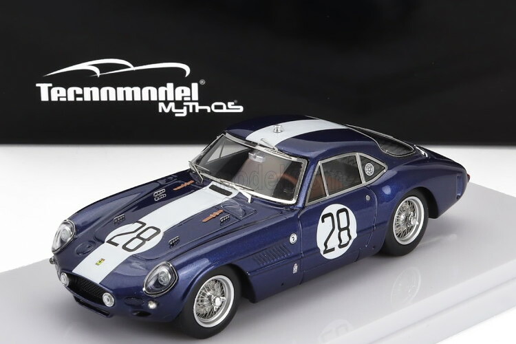 テクノ模範例 1/43 フェラーリ 250 GT エクスペリメンタル セブ輪っか スピード競技 1962 #28 Hugus ReedTecnomodel 1:43 Ferrari 250 GT experimental Seabring race 1962 #28 Hugus Reed