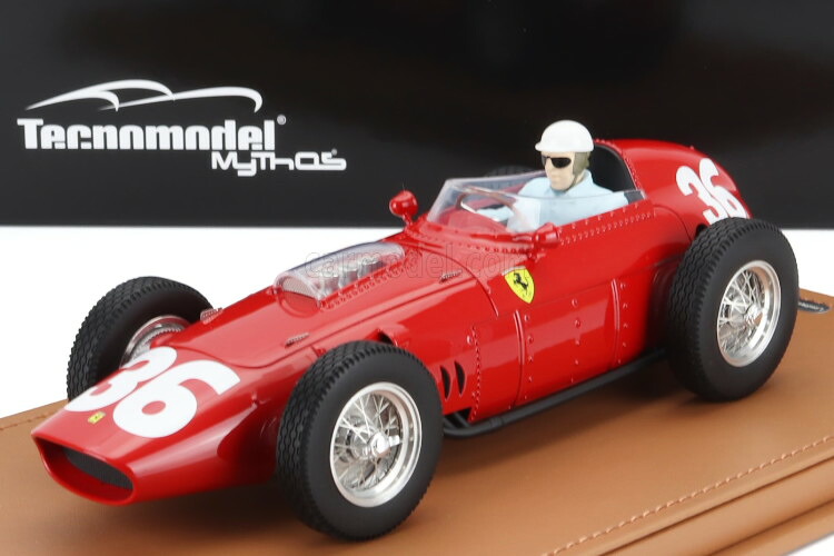 テクノモデル 1/18 フェラーリ F1 ディノ 246 256 チーム スクーデリア フェラーリ #36 モナコGP 1960 フィリップ ヒル パイロットフィギュア付き 55台限定 Tecnomodel 1:18 FERRARI F1 DINO 246 256 N36 MONACO GP 1960 PHILIP HILL with pilot figure LIMITED 55 ITEMS