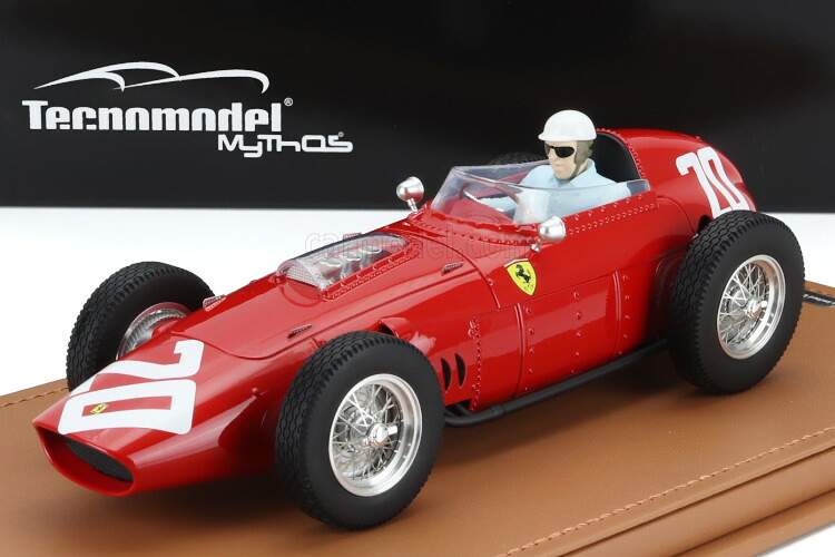 テクノモデル 1/18 フェラーリ F1 ディノ 246 256 #20 優勝 モンツァ イタリアグランプリ 1960 フィリップ ヒル パイロットフィギュア付き 60台限定 Tecnomodel 1:18 FERRARI F1 DINO 246 256 N20 WINNER MONZA ITALY GP 1960 PHILIP HILL with figure LIMITED 60 Pcs
