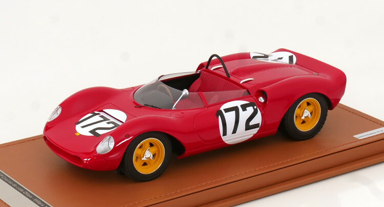 テクノモデル 1/18 フェラーリ 206 ディーノ SP 優勝 コース ド コート オロン 1965 スカルフィオッティ #172 68台限定Tecnomodel 1:18 Ferrari 206 Dino SP Winner Course de cote Ollon 1965 Scarfotti N172 Limited 68 pcs｜Reowide モデルカー カタログ SHOP 38,870円
