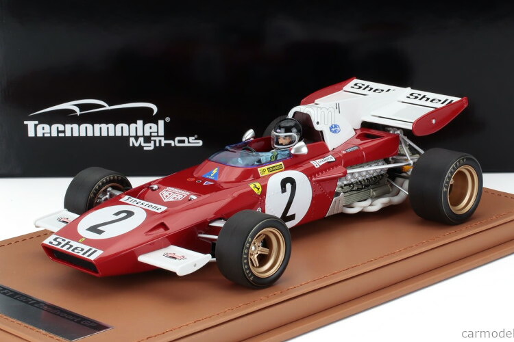 テクノモデル 1/18 フェラーリ フォーミュラ1 312B2 #2 ザントフォールト グランプリ 1971 ジャッキー イクス パイロットフィギュア付 ケース付 90台限定 Tecnomodel 1:18 FERRARI F1 312B2 N2 ZANDVOORT GP 1971 JACKY ICKX with pilot figure WITH SHOWCASE