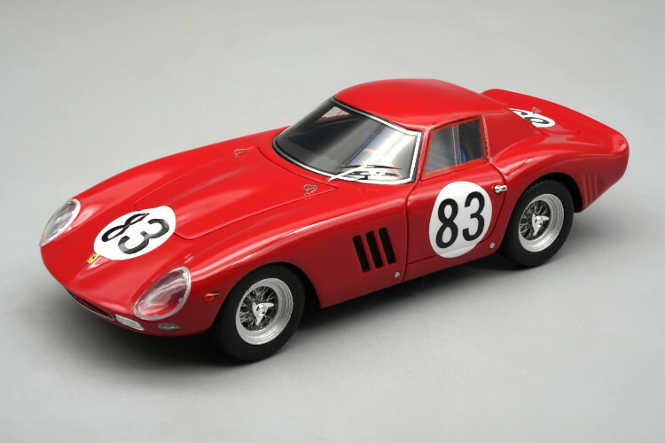 テクノモデル 1/43 フェラーリ 250 GTO 64 ニュルブルクリンク1000km SEFAC #83 2位 マイク パークス/ジャン ギシェ 40台限定 Tecnomodel 1:43 Ferrari 250 GTO 64 Nurburgring 1000 km SEFAC N83 2th place M. Parkes/J. Guichet limited 40 pcs