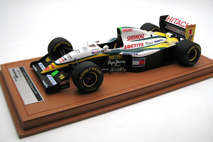 [しょう][新品]テクノモデル 1/18 ロータス 107 楽天市場】テクノモデル 1/18 ロータス 107 ベルギーGP 1992
