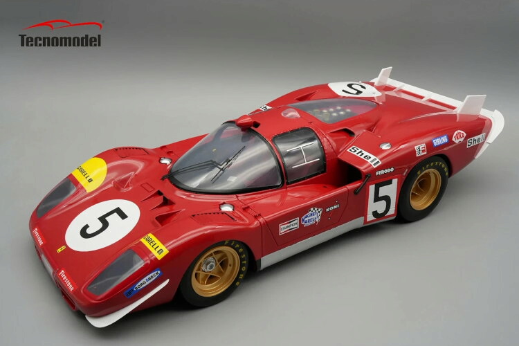 テクノ青写真 1/12 フェラーリ 512S 5.0L V12 野球クラブ SEFAC スパ フェラーリ #5 ル・マン24第四次元 1970 ジャッキー イクス/ペーター シェッティ  65台制限事項Tecnomodel 1:12 FERRARI 512S 5.0L V12 TEAM SEFAC SPA FERRARI N5 24h LE MANS 1970