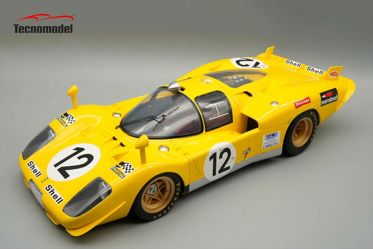 テクノ青写真 1/12 フェラーリ 512S 5.0L V12 野球クラブ エキュリー フランコルシャン #12 ル・マン24第四次元 1970 HUGHES DE FIERLAND/アリステア ウォーカー  40台制限事項Tecnomodel 1:12 FERRARI 512S 5.0L V12 N12 24h LE MANS 1970