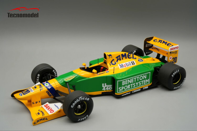 楽天市場】テクノモデル 1/18 ベネトン F1 B192 フォード #19 優勝
