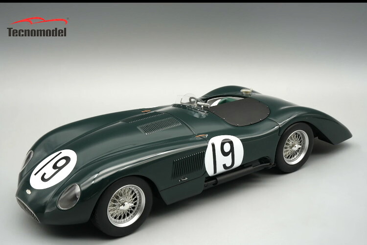 テクノモデル 1/18 ジャガー Cタイプ ロングテール #19 ル・マン24時間 1952 ピーター ホワイトヘッド/アイザイア スチュワート 55台限定Tecnomodel 1:18 Jaguar C-Type Longtail N19 24h Le Mans 1952 P. Whitehead/I. Stewart LIMITED 55 pcs｜Reowide モデルカー カタログ SHOP