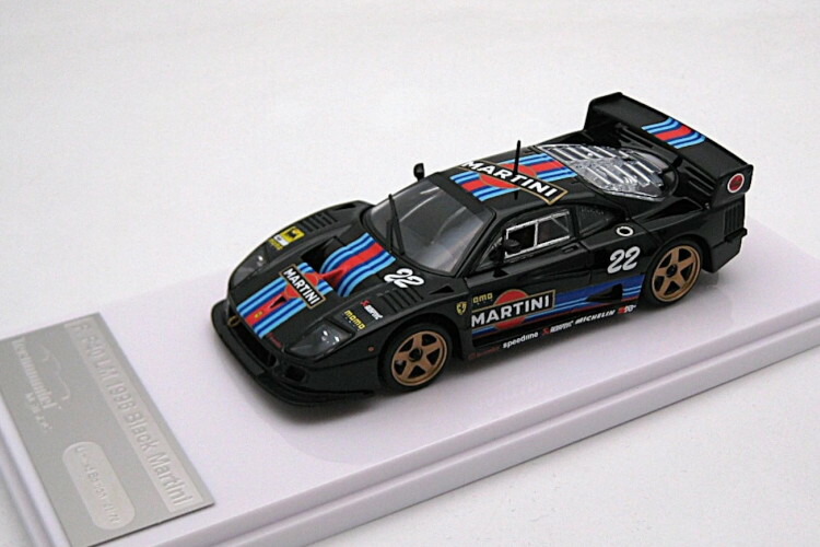 テクノ模範例 1/43 フェラーリ F40 LM #22 1996 マーティーニ ひな型 70台押さえるTECNOMODEL 1:43 Ferrari F40 LM N22 Year 1996 Martini Design LIMITED 70 pcs