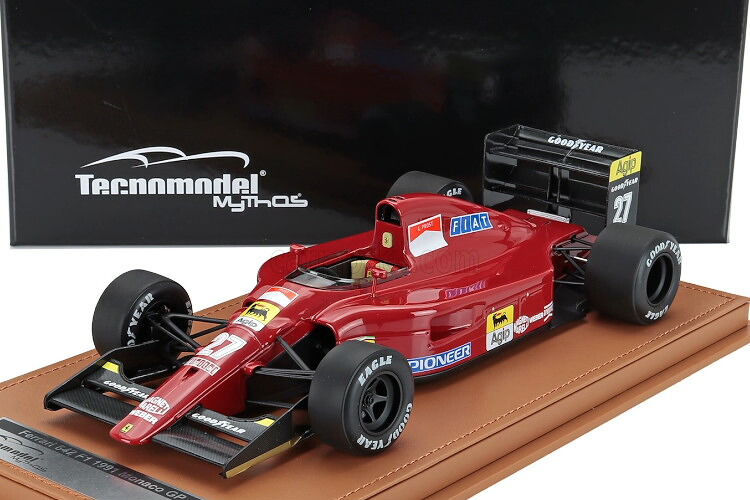 テクノモデル 1/18 フェラーリ フォーミュラ1 642 #27 モナコ グランプリ 1991 アラン プロスト Tecnomodel 1:18 FERRARI F1 642 N27 MONACO GP 1991 ALAIN PROST