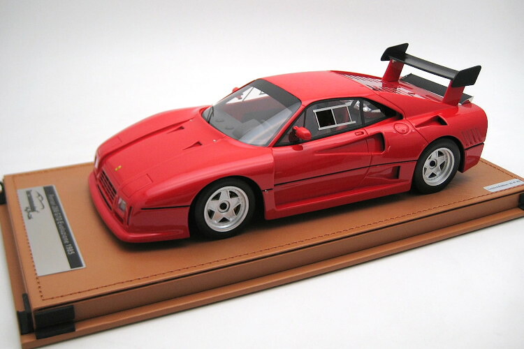 テクノ青写真 1/18 フェラーリ 288 GTO エヴォルツィオーネ 1985 O.Z. 車輪 赤いことTecnomodel 1:18 Ferrari 288 GTO Evoluzione 1985 O.Z. Wheels Red