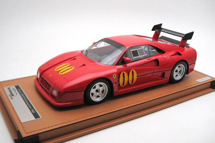 テクノ青写真 1/18 フェラーリ 288 GTO エヴォルツィオーネ #00 1985 エンツォ フェラーリ 総合博物館 赤いことTecnomodel 1:18 Ferrari 288 GTO Evoluzione #00 1985