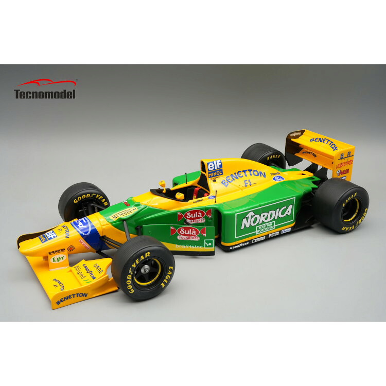 テクノモデル 1/18 ベネトン B193 フォード #0 テスト バルセロナ 1993 アルボレートTecnomodel 1:18 Benetton B193 Ford #0 Test Barcelona 1993 Alboreto｜Reowide モデルカー カタログ SHOP