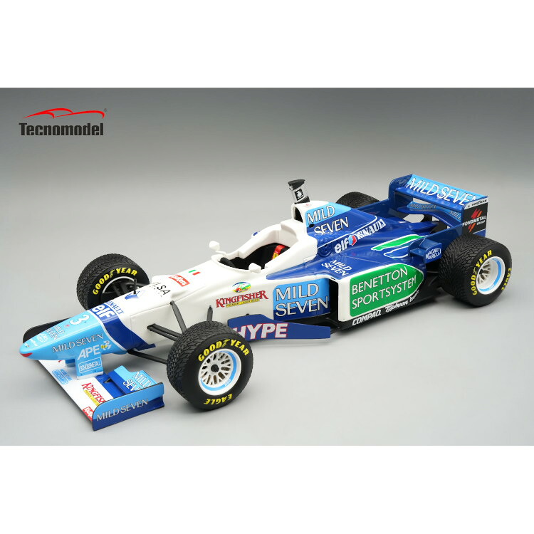 テクノモデル 1/18 ベネトン F1 B196 #3 ブラジルGP レイン 1996 J.アレジTecnomodel 1:18 Benetton B196 #3 Brazilian GP Rain 1996 Jean Alesi｜Reowide モデルカー カタログ SHOP