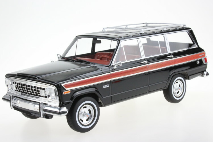 トップマルケス 1/43 ジープ グランド ワゴニア 1979 ブラックTOPMARQUES 1:43 JEEP GRAND WAGONEER 1979 BLACK｜Reowide モデルカー カタログ SHOP 14,652円