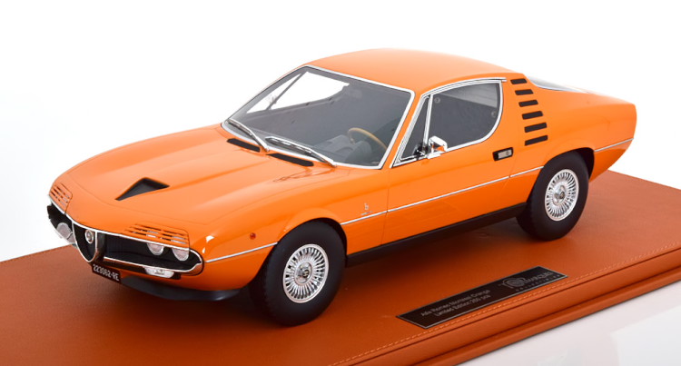 トップマルケス 1/12 アルファ ロメオ モントリオール 1970-1977 オレンジ ショーケース付き 250台限定 Top Marques 1:12 Alfa Romeo Montreal 1970-1977 orange with ShowCase Limited 250 pcs