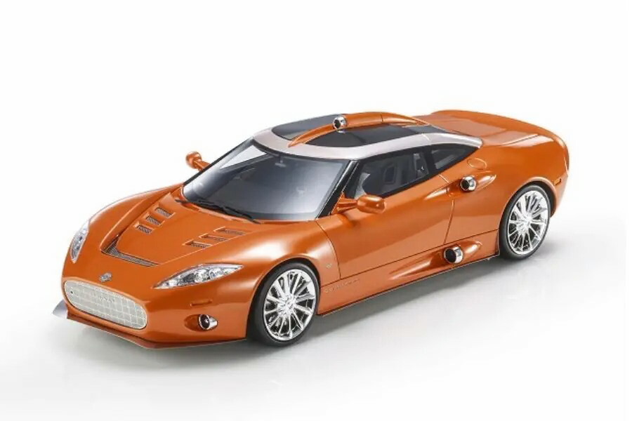 【楽天市場】トップマルケス 1/18 フェラーリ スパイカー C8 エルロン 2011 オレンジTOPMARQUES 1/18 SPYKER ...