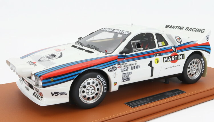 1/18 ランチア 037 ラリー ’83 モンテカルロ MARTINI #1 京商 ランチア 037 ラリー '83 モンテカルロ No.1 美品 京商 ランチア