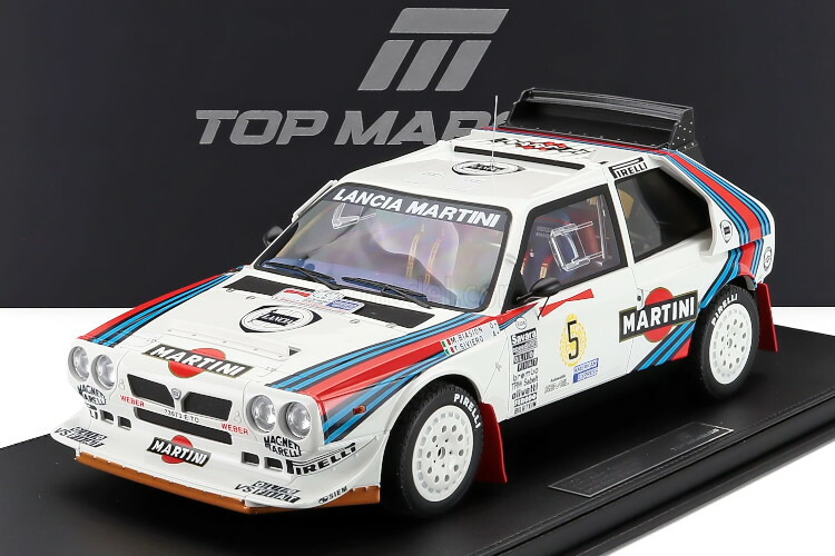 トップマルケス 1/12 ランチア 三角州 S4 野球クラブ マルティニ 一ころ #5 アルゼンチン ラリー 勝ちえる 1986 ミキ ビアシオン/ティツィアーノ シビ猥りがましいTOPMARQUES 1:12 LANCIA DELTA S4 TEAM MARTINI RACING N5 WINNER RALLY ARGENTINA 1986 MIKI BIASION/TIZIANO SIVIERO