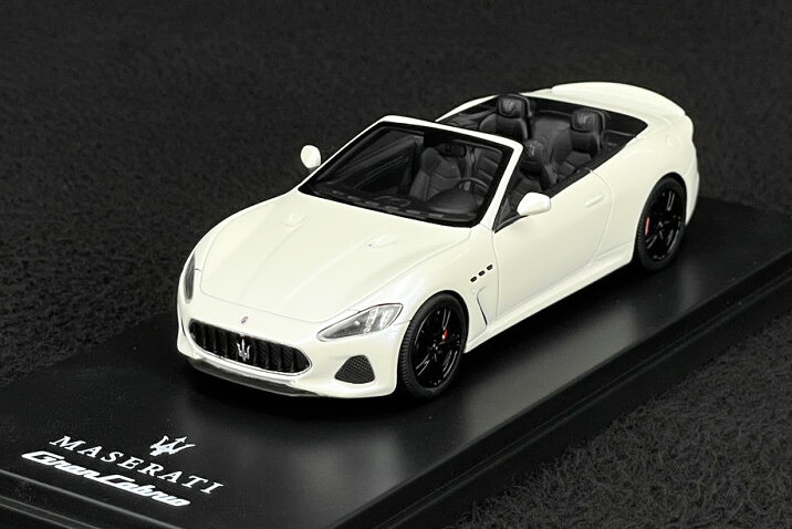 TSMモデル 1/43 マセラティ グランカブリオ 2019 パーリー イリデセント ホワイトTSM Model 1:43 Maserati GranCabrio 2019 Pearly Iridescent White|Reowide モデルカー カタログ SHOP