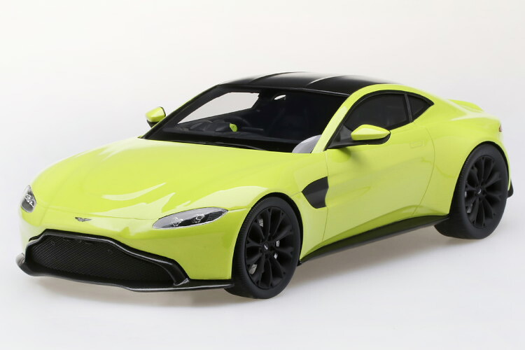 TRUE SCALE 1/18 アストンマーティン ヴァンテージ 2018 菩提樹 True Scale 1:18 ASTON MARTIN VANTAGE 2018 LIME ESSENCE