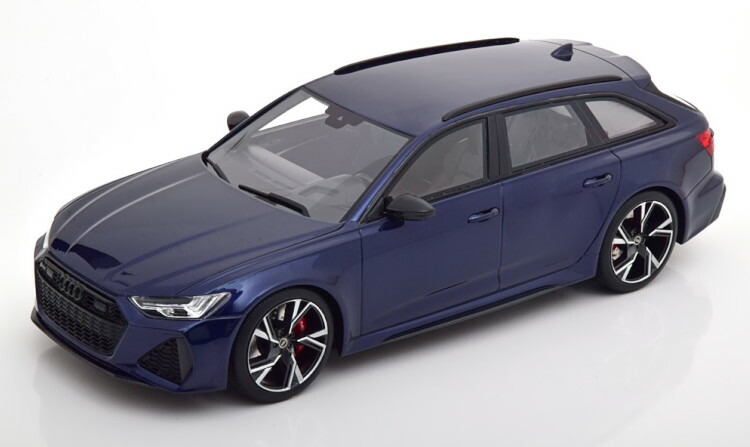 True Scale Miniatures 1/18 アウディ RS6 アバント ダークブルー メタリックTrue Scale Miniatures 1:18 Audi RS6 Avant darkblue-metallic｜Reowide モデルカー カタログ SHOP