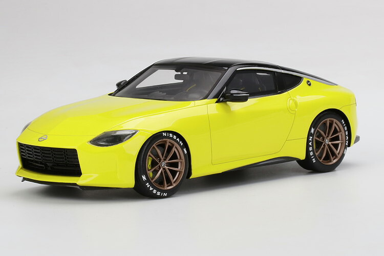 TRUE SCALE 1/18 日産 Z プロト 2021 イエローTRUE SCALE 1:18 NISSAN Z PROTO 2021 YELLOW｜Reowide モデルカー カタログ SHOP