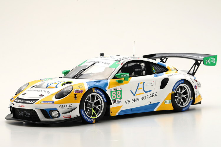 TRUE SCALE 1/18 ポルシェ 911 992 4.0L GT3 R チーム ハードポイント EBM #88 24時間デイトナ 2021TRUE SCALE 1:18 PORSCHE 911 992 4.0L GT3 R TEAM HARDPOINT EBM N 88 24h DAYTONA 2021 E.BAMBER R.FERRIOL K.LEGGE C.NIELSEN|Reowide モデルカー カタログ SHOP