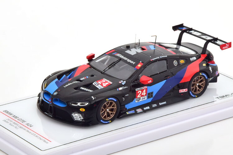True Scale Miniatures 1/43 BMW M8 GTE #24 IMSA ラグナ セカ 2019 エドワーズTrue Scale Miniatures 1:43 BMW M8 GTE No 24 IMSA Laguna Seca 2019 Edwards/Krohn