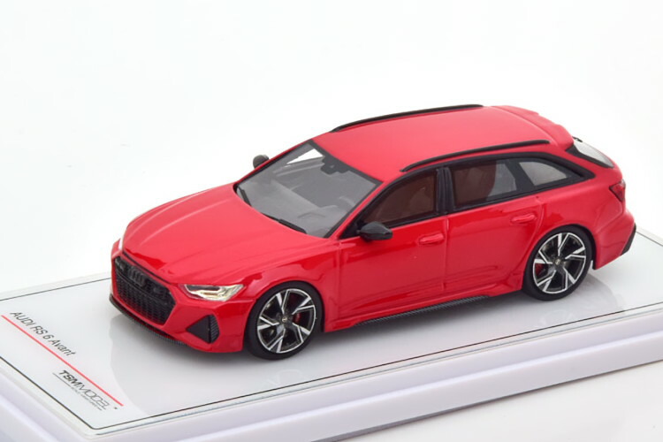 ミニチャンプス　アウディ　Audi RS6 1/18 赤　レッド ミニチャンプス アウディ Audi RS6 1/18 赤 レッド - メルカリ
