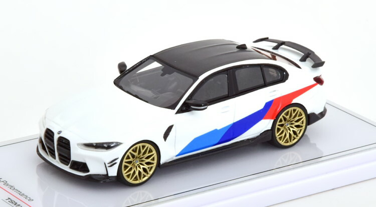 1/43 BMW M3 コンペティション G80 1/43 Minichamps 2023 BMW M3 CS G80 (Grey Metallic) Car Model