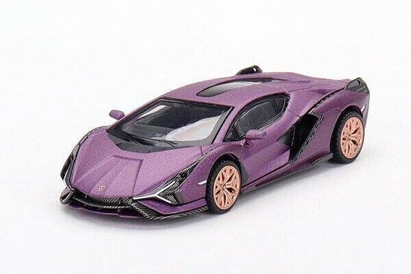 TSM MINI GT 1/64 ランボルギーニ シアン FKP 37 LHD HK Exclusive マットパープルメタリック TSM MINI GT 1/64 Lamborghini Sian FKP 37 LHD HK Exclusive matt purple metallic