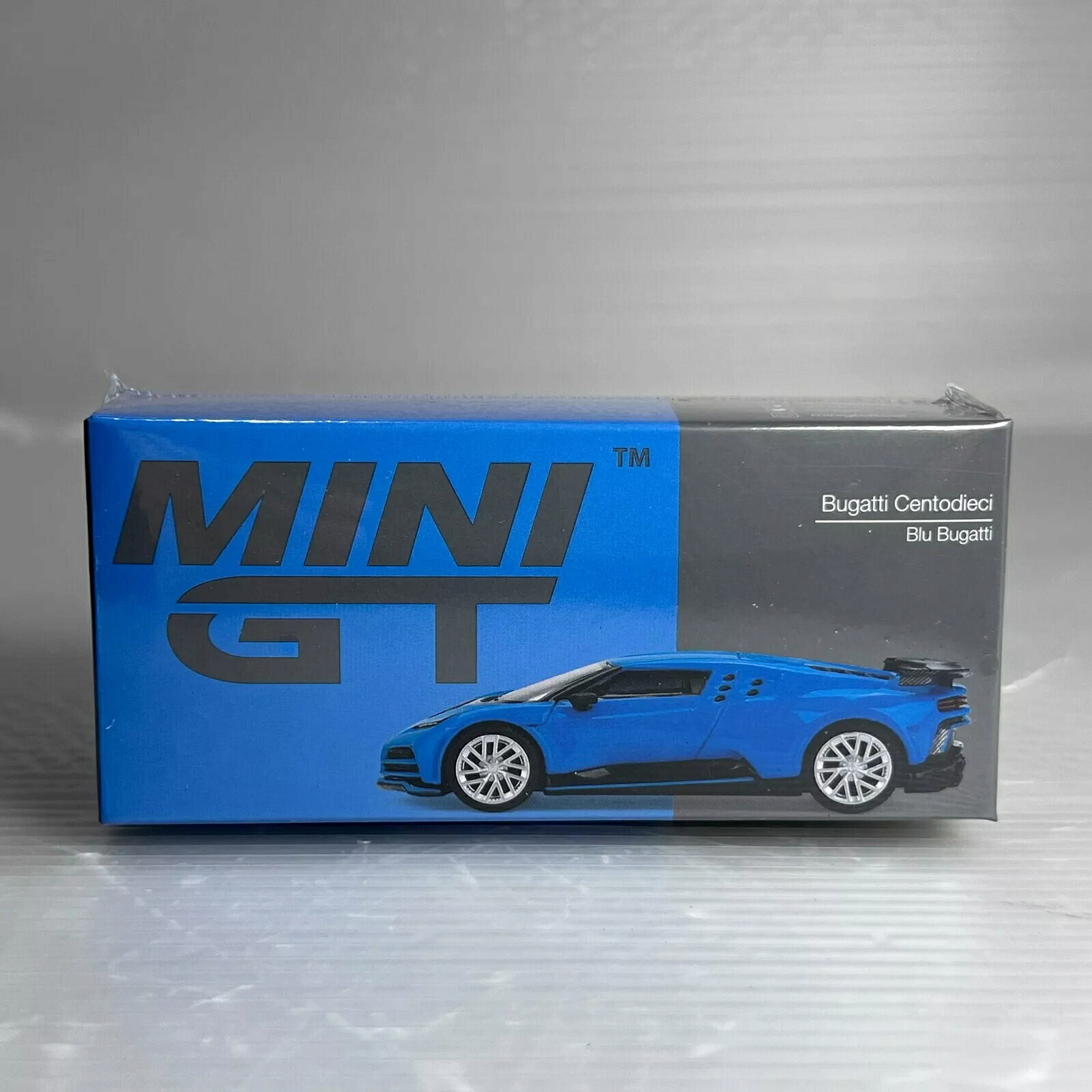 TSM MINI GT 1/64 ブガッティ チェントディエチ ブガッティブルー LHD TSM MINI GT 1/64 Bugatti Centodieci BLU Bugatti LHD