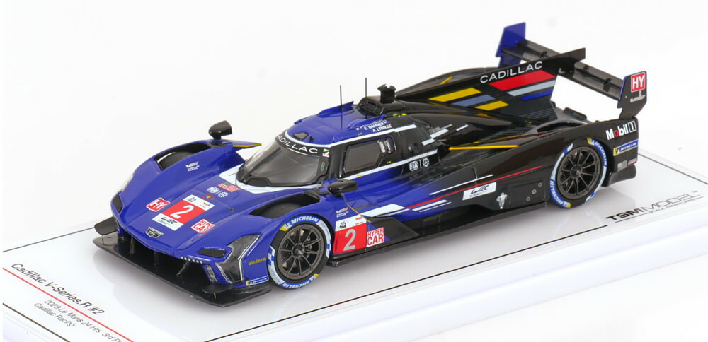 トゥルースケールミニチュアズ TSM 模範例 1/43 キャデラック V続きもの.R #2 ル・マン24第四次元スピード競技 2023 バン赤ちょうちん/リン/ウェストブルックTrue Scale Miniatures TSM Model 1:43 Cadillac V Series.R No2 24h Le Mans 2023 Bamber/Lynn/Westbrook