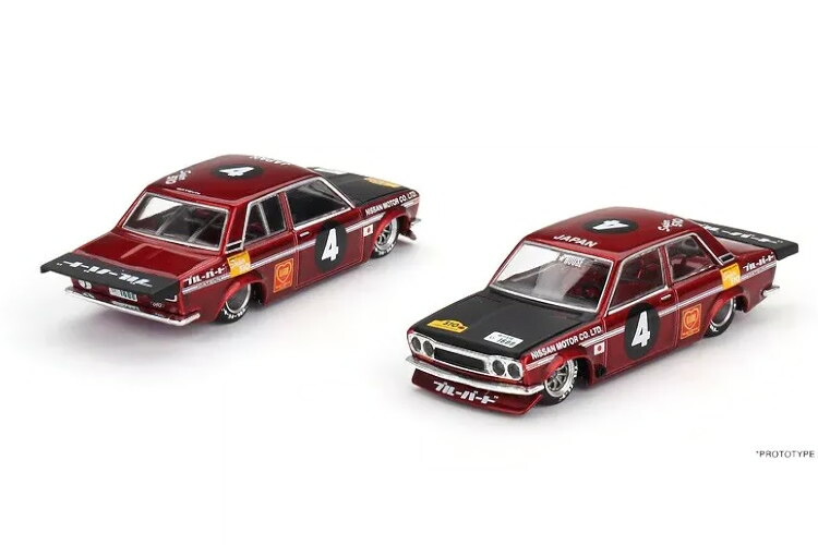 TSM ミニGT 1/64 ダットサン カイドウ 510 プロストリート ジャパン V1 #4 左ハンドル TSM MINI GT 1:64 Datsun KAIDO 510 pro street JAPAN V1 #4