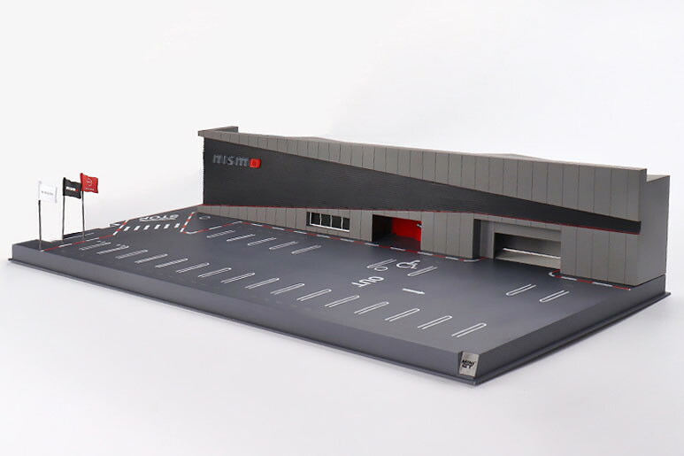 TSM ミニ GT 1/64 パノラマ 日産モータースポーツ＆カスタイ王国マイズ NISMO外科手術TSM Mini GT 1:64Diorama Nissan Motorsports \u0026 Customize NISMO Operation Diorama Main Un