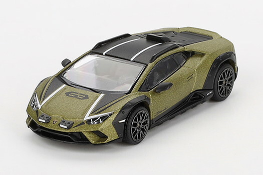 TSM ミニ GT 1/64 ランボルギーニ ウラカン ステラート マットグリーン TSM Mini GT 1:64 Lamborghini Huracan Stellato Verde Gea Matt Matte Green