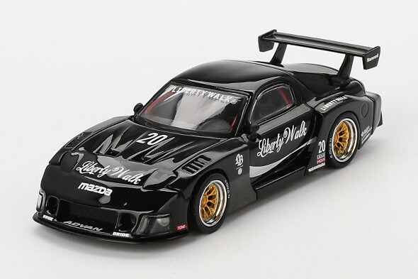 TIMEMICRO 1/64 ワイルドスピード RX-7ミニカーフィギュア付 1/64 マツダ RX-7 ヴェイルサイド フィギュアつき TIMEMICRO