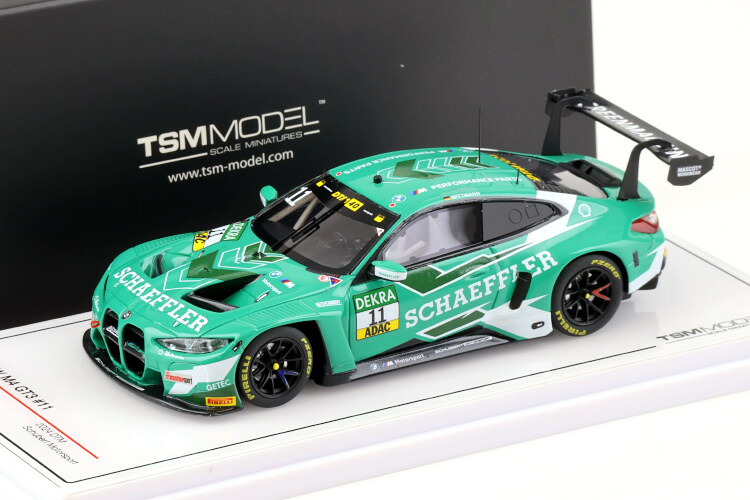 TSM模範例 1/43 BMW M4 GT3 #11 シューベルト モータースポーツ DTM 2024 シェフラーTSM Models 1:43 BMW M4 GT3 N11 Schubert Motorsport DTM 2024 Schaeffler