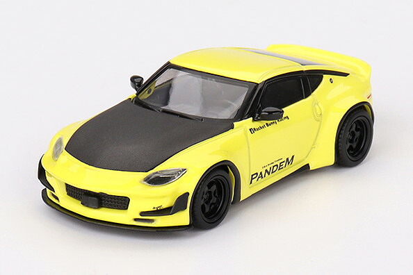 ミニGT 1/64 パンデム 日産 Z イカズチイエロー 右ハンドル MINI GT 1:64 Pandem Nissan Z Ikazuchi Yellow RHD