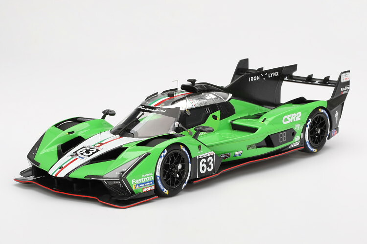 TSMモデル 1/18 ランボルギーニ SC63 3.8L V8 ターボ チーム ランボルギーニ アイアンリンクス #63 セブリング12時間 2024 マッテオ カイローリ/アンドレア カルダレッリ/ロマン グロージャンTSM model 1:18 LAMBORGHINI SC63 3.8L V8 IRON LYNX N63 12h SEBRING 2024|Reowide モデルカー カタログ SHOP