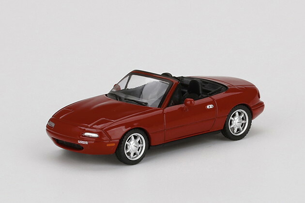 ミニ GT 1/64 マツダ ミアタ MX-5 クラシックレッド Mini GT 1:64 Mazda Miata MX-5 Classic Red