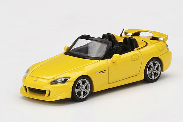 ミニ GT 1/64 ホンダ S2000 CR イエロー Mini GT 1:64 Honda S2000 CR Yellow